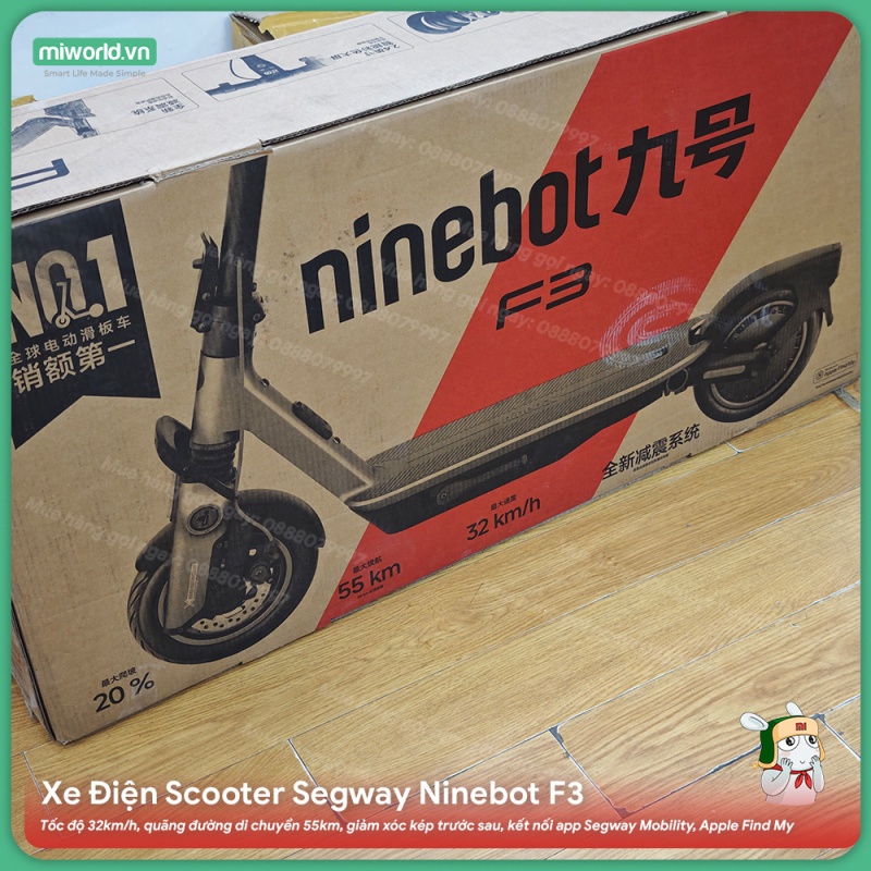 Xe Điện Scooter Segway Ninebot F3
