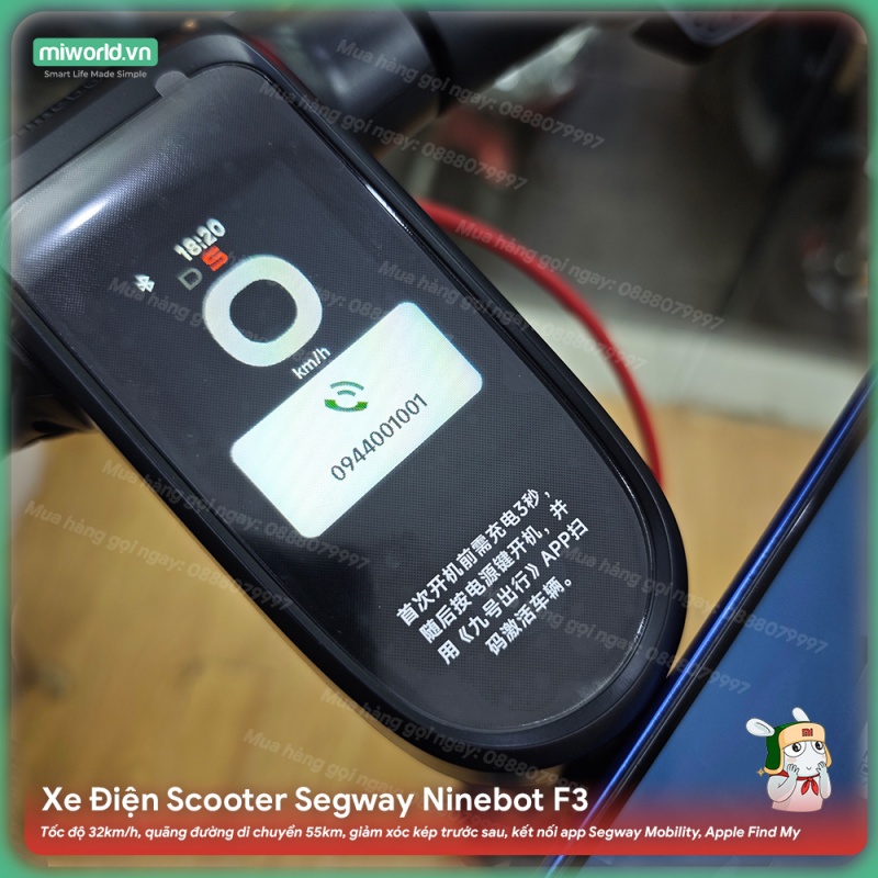 Xe Điện Scooter Segway Ninebot F3