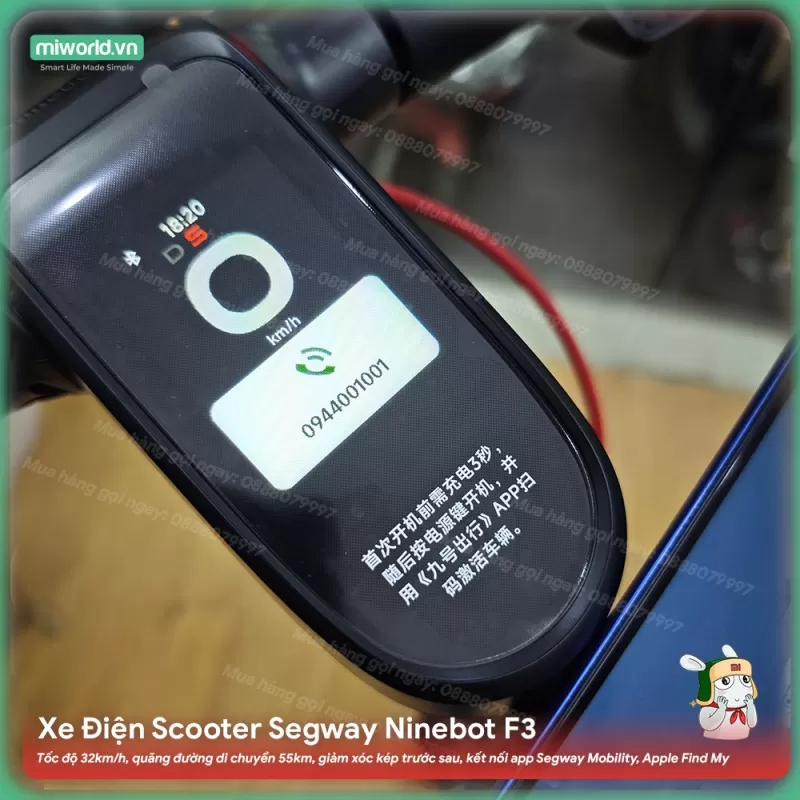 Xe Điện Scooter Segway Ninebot F3
