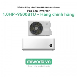 Điều Hòa Thông Minh XIAOMI MIJIA Air Conditioner Pro Eco Inverter 1.0HP Bản Quốc Tế - Hàng Phân Phối Chính Hãng