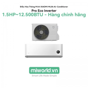 Điều Hòa Thông Minh XIAOMI MIJIA Air Conditioner Pro Eco Inverter 1.5HP Bản Quốc Tế - Hàng Phân Phối Chính Hãng