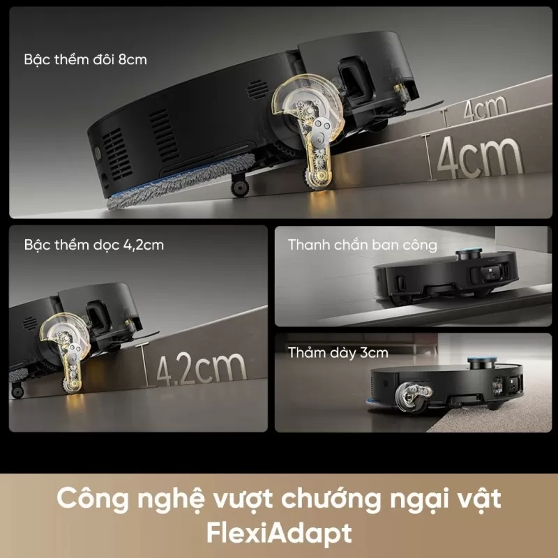 Robot Hút Bụi Lau Nhà Dreame Matrix 10 Ultra - Hàng Chính Hãng