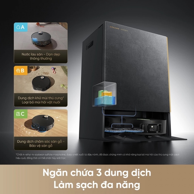 Robot Hút Bụi Lau Nhà Dreame Matrix 10 Ultra - Hàng Chính Hãng