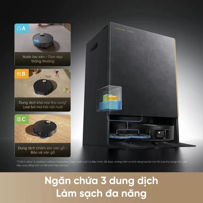 Robot Hút Bụi Lau Nhà Dreame Matrix 10 Ultra - Hàng Chính Hãng