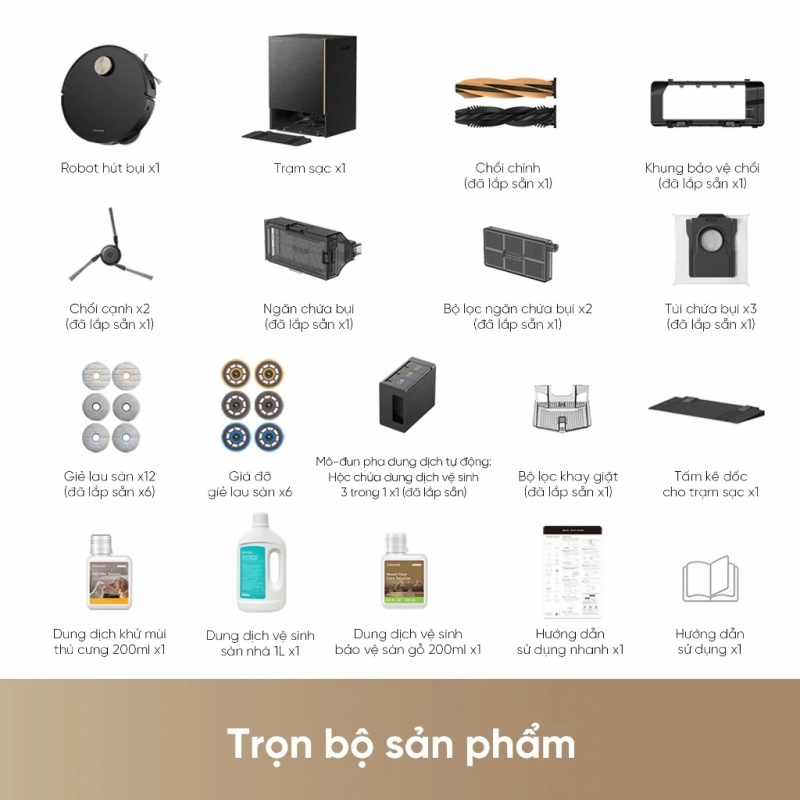 Robot Hút Bụi Lau Nhà Dreame Matrix 10 Ultra - Hàng Chính Hãng