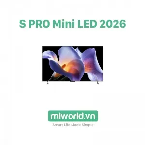 Tivi Xiaomi S PRO Mini LED 55 inch 2026 - Bản Quốc Tế Phân Phối Chính Hãng DGW (L55MB-SSEA)