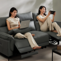 Ghế Sofa Điện 3 Chỗ 8H B9S Da Thật Phong Cách Ý
