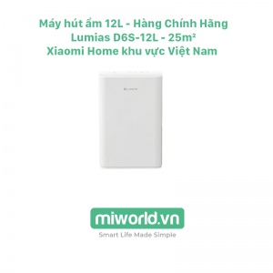 Máy Hút Ẩm 12L Lumias D6S-12L - 25m²