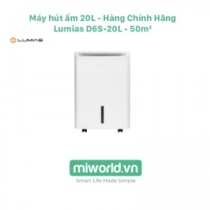 Máy Hút Ẩm 20L Lumias D6S-20L - 50m²