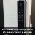 Khóa Cửa Thông Minh Cho Cửa Nhôm Lockin Slim Lock Pro