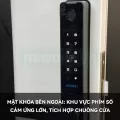 Khóa Cửa Thông Minh Cho Cửa Nhôm Lockin OLA Slim Lock Pro