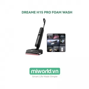 Máy Hút Bụi Lau Sàn Khô & Ứớt Dreame H15 Pro Foam Wash