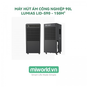 Máy Hút Ẩm Công Nghiệp 90L Lumias LID-S90 - 150m²