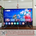 Tivi Xiaomi S PRO Mini LED 55 inch 2026 - Bản Quốc Tế Phân Phối Chính Hãng DGW (L55MB-SSEA)