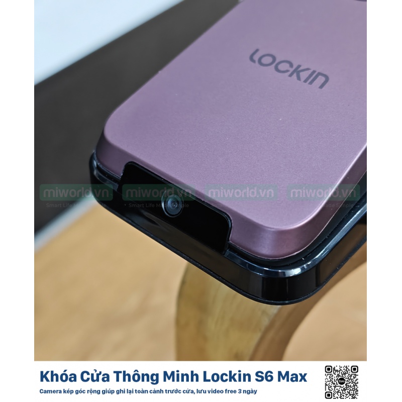 Khóa Cửa Thông Minh Lockin S6 Max – Hàng Phân Phối Chính Hãng