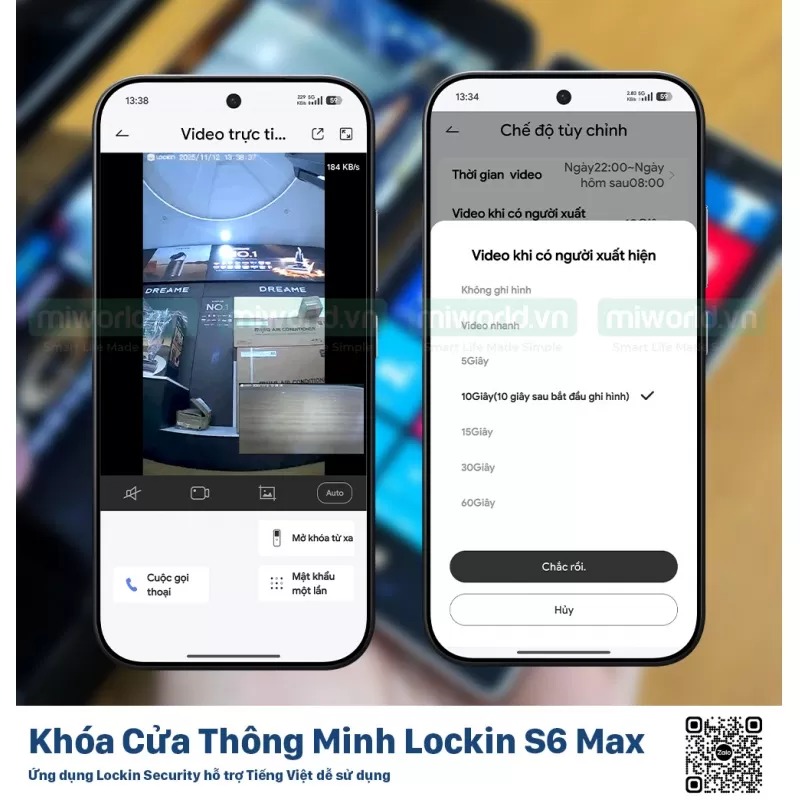 Khóa Cửa Thông Minh Lockin S6 Max – Hàng Phân Phối Chính Hãng