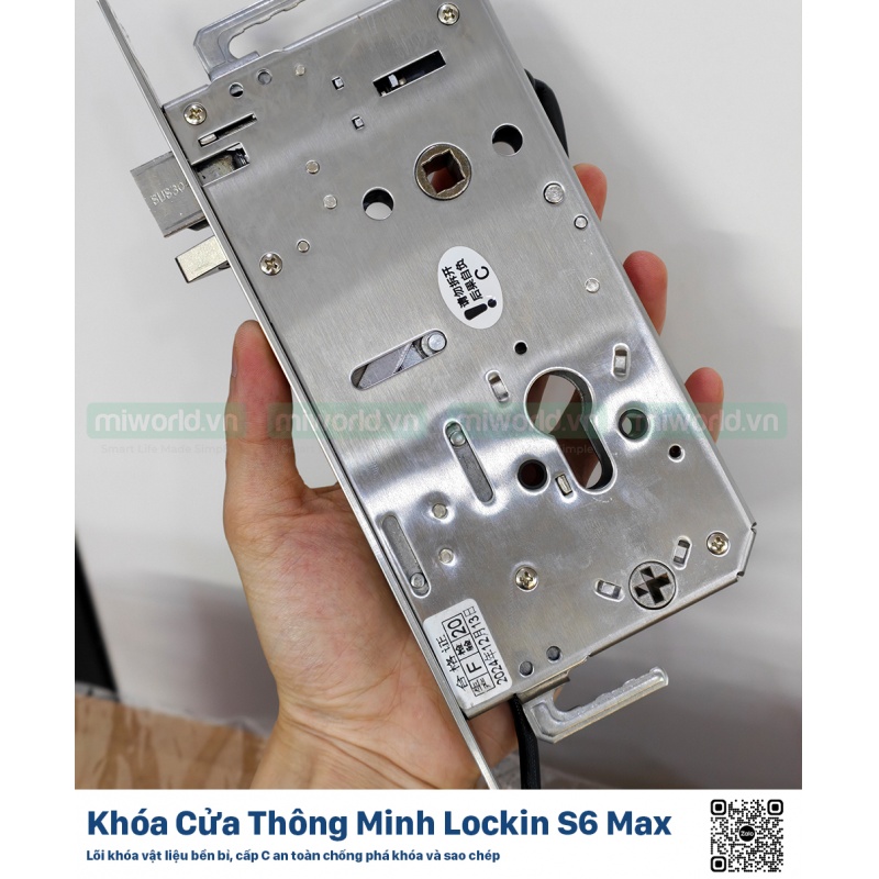Khóa Cửa Thông Minh Lockin S6 Max – Hàng Phân Phối Chính Hãng