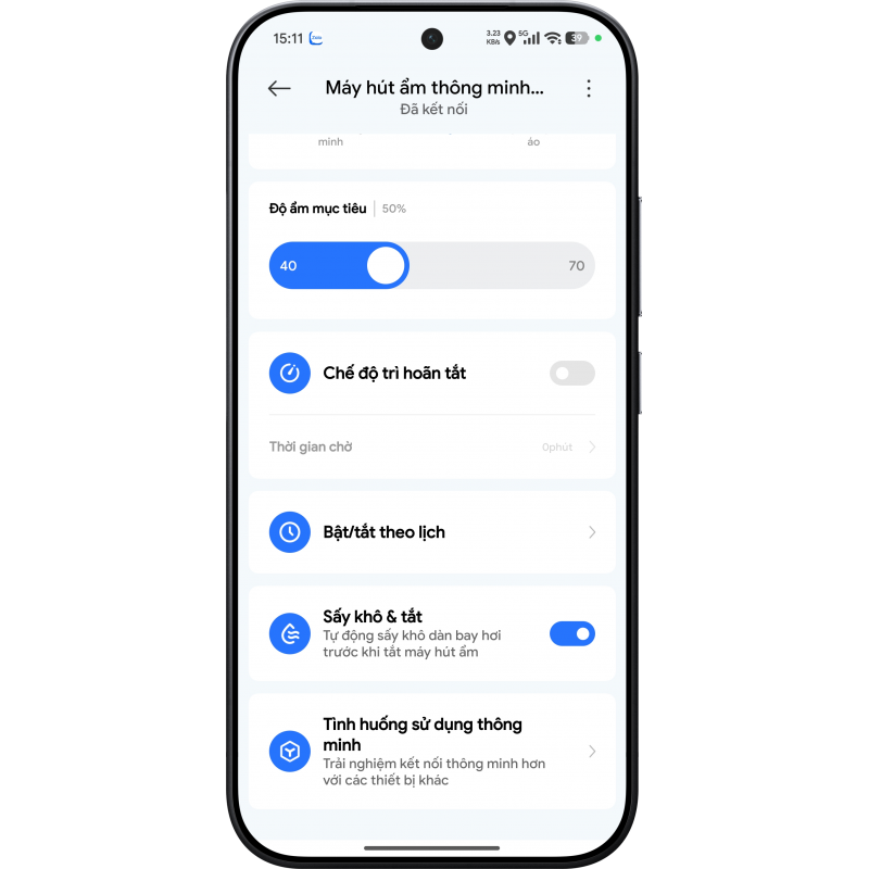 Máy Hút Ẩm Thông Minh Xiaomi Smart Dehumidifier Lite 13L Bản Quốc Tế - Hàng Chính Hãng DGW