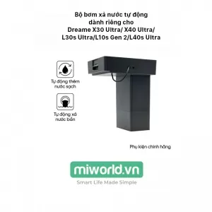 Bộ bơm xả nước tự động dành riêng cho Dreame X30 Ultra/ X40 Ultra/ L30s Ultra/L10s Gen 2/L40s Ultra RAW7