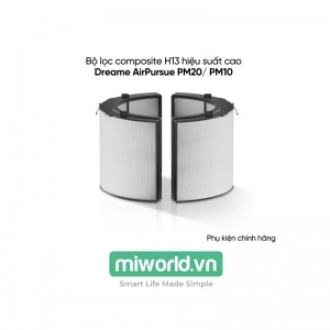Phụ kiện thay thế dành cho Dreame lọc Composite H13 hiệu suất cao cho Máy lọc không khí Dreame PM10/PM20