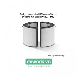 Phụ kiện thay thế dành cho Dreame lọc Composite H13 hiệu suất cao cho Máy lọc không khí Dreame PM10/PM20