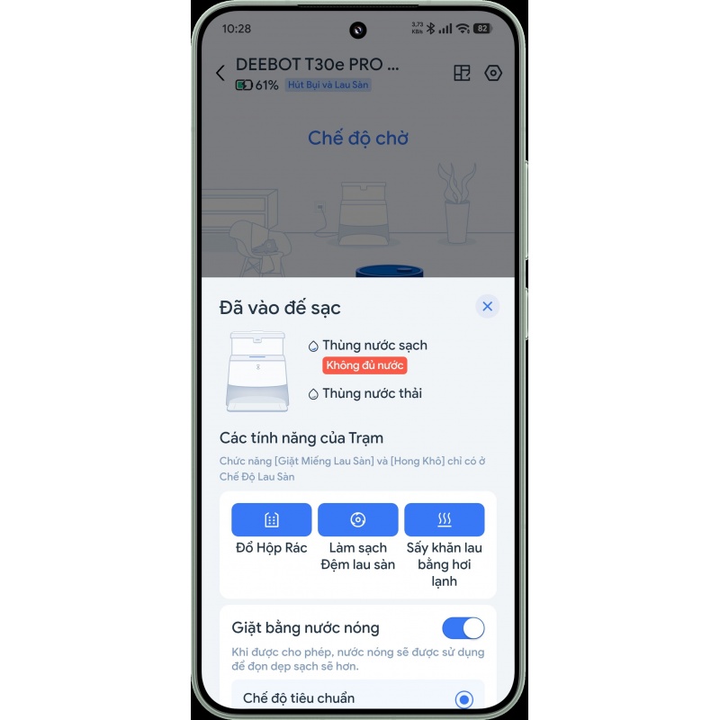 Robot Hút Bụi Lau Nhà Ecovacs Deebot T30E Pro Omni 2026 – Bản Quốc Tế