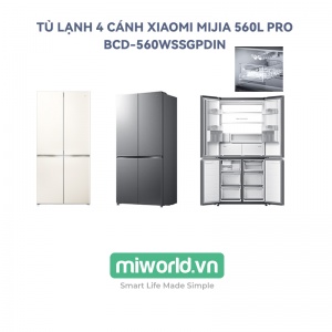 Tủ Lạnh 4 Cánh Xiaomi Mijia 560L Pro BCD-560WSSGPDIN