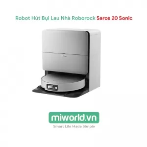 Robot Hút Bụi Lau Nhà Roborock Saros 20 Sonic Model 2026 – Bản Quốc Tế