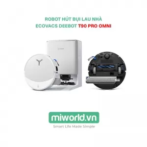 Robot hút bụi lau nhà Ecovacs Deebot T90 Pro Omni – Bản Quốc Tế