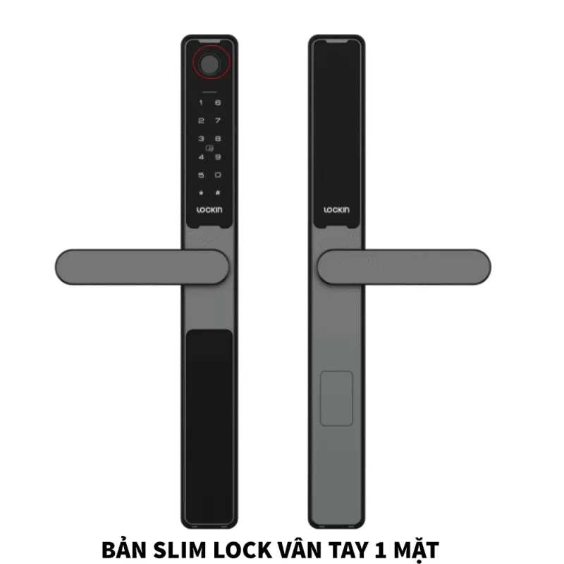 Khóa Cửa Thông Minh Cho Cửa Nhôm Lockin OLA Slim Lock Pro