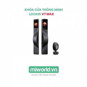 Khóa Cửa Thông Minh Lockin V7 Max - Hàng Phân Phối Chính Hãng - Bản Quốc Tế