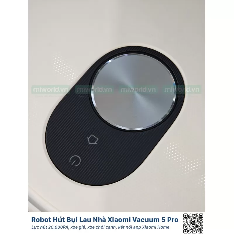 Robot Hút Bụi Lau Nhà Xiaomi Robot Vacuum 5 Pro Bản Quốc Tế - Phân Phối Chính Hãng