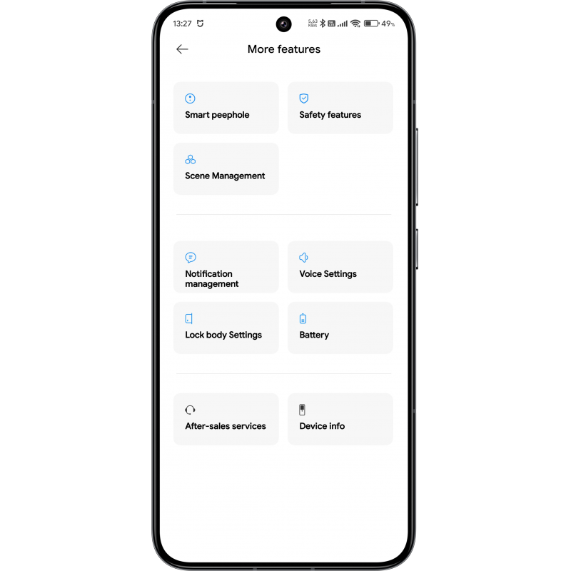 Khóa Cửa Thông Minh Lockin V5 Max - Hàng Phân Phối Chính Hãng - Bản Quốc Tế