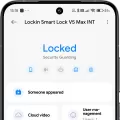 Khóa Cửa Thông Minh Lockin V5 Max - Hàng Phân Phối Chính Hãng - Bản Quốc Tế