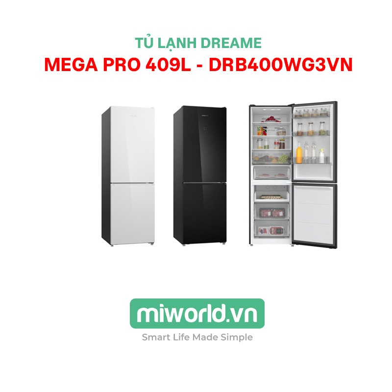 Tủ Lạnh Dreame Mega Pro 409L - DRB400WG3VN
