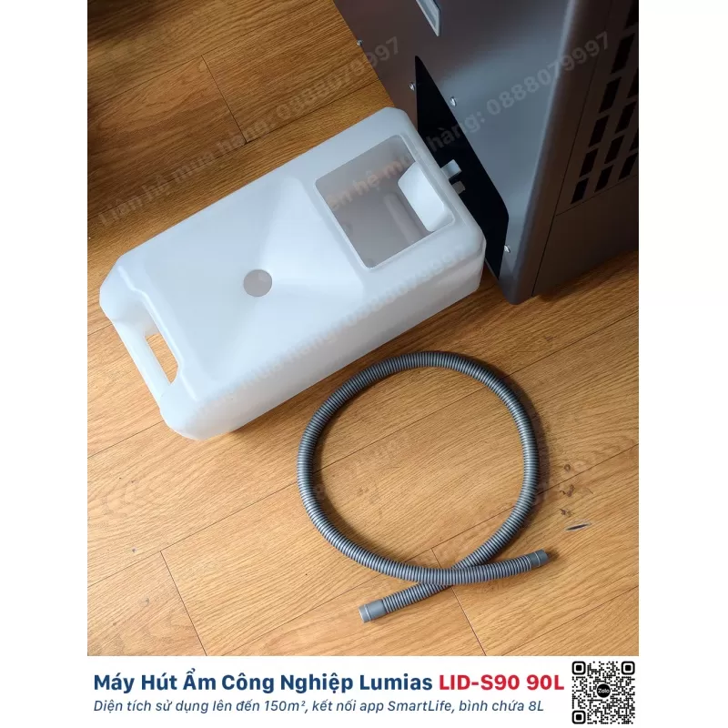 Máy Hút Ẩm Công Nghiệp 90L Lumias LID-S90 - 150m²