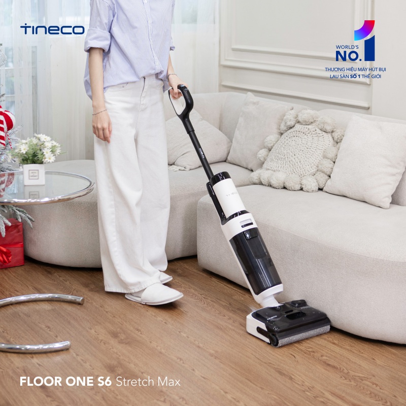 Máy hút bụi lau sàn khô ướt Tineco Floor One S6 Stretch Max
