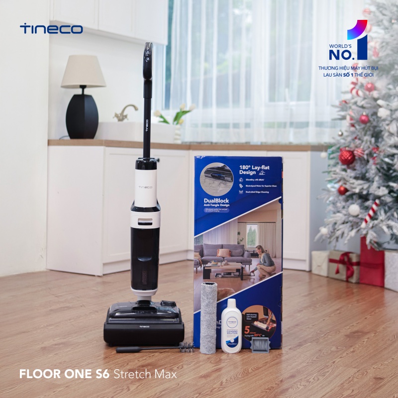 Máy hút bụi lau sàn khô ướt Tineco Floor One S6 Stretch Max