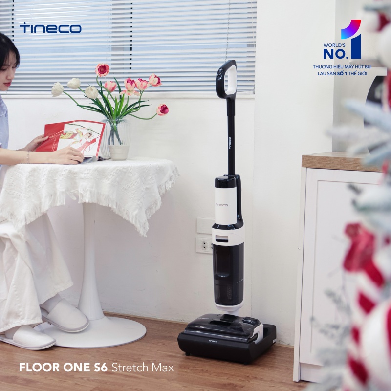 Máy hút bụi lau sàn khô ướt Tineco Floor One S6 Stretch Max