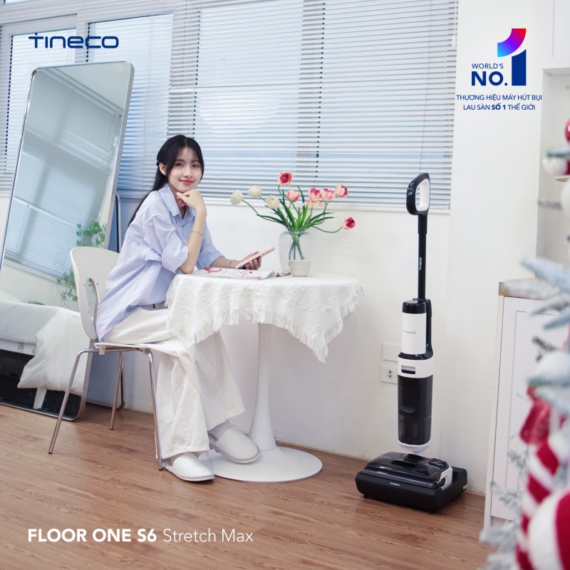 Máy hút bụi lau sàn khô ướt Tineco Floor One S6 Stretch Max