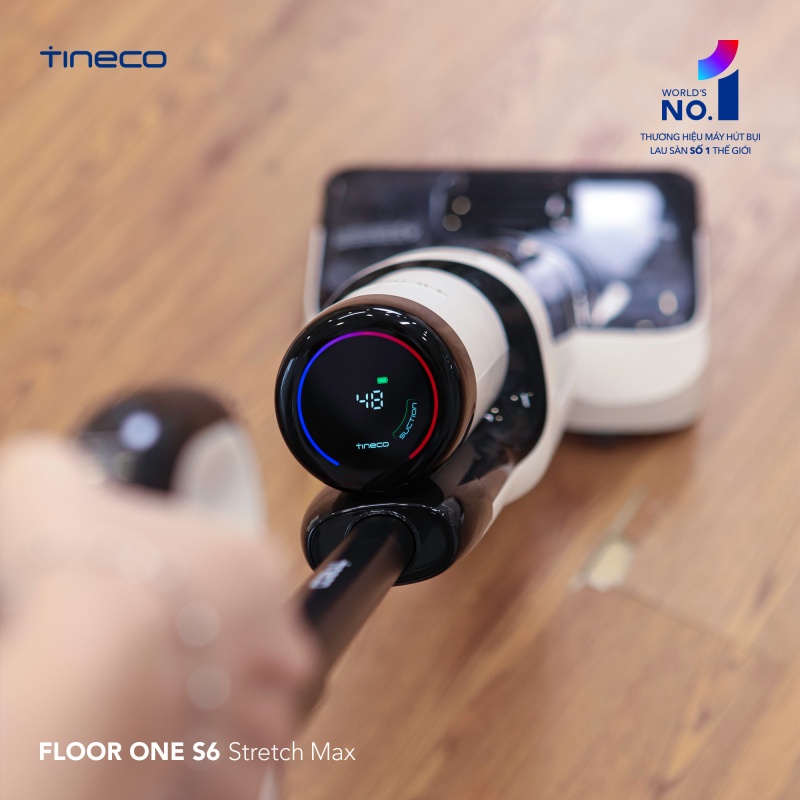 Máy hút bụi lau sàn khô ướt Tineco Floor One S6 Stretch Max