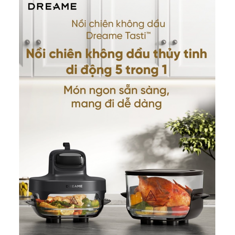Nồi chiên không dầu Dreame Tasti PT60