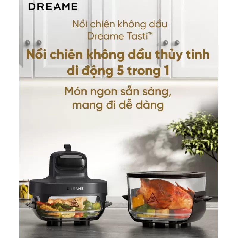 Nồi chiên không dầu Dreame Tasti PT60