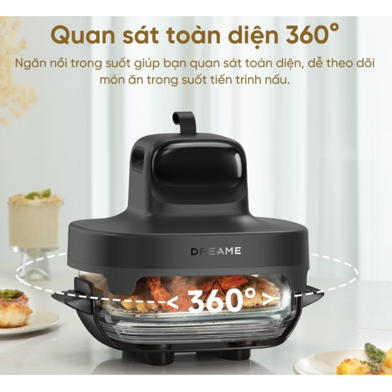 Nồi chiên không dầu Dreame Tasti PT60