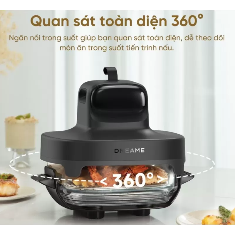 Nồi chiên không dầu Dreame Tasti PT60