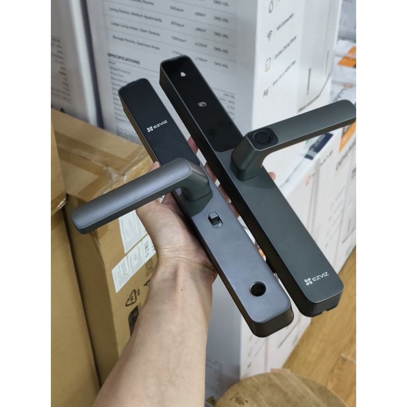 Khóa Thông Minh Ezviz DL06 - Lắp Cho Cửa Nhôm