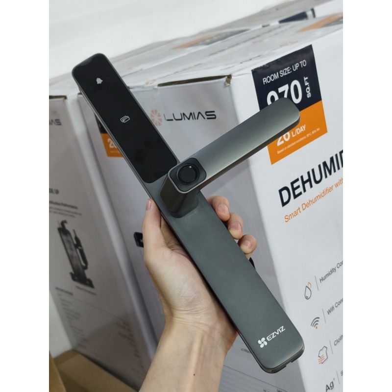 Khóa Thông Minh Ezviz DL06 - Lắp Cho Cửa Nhôm