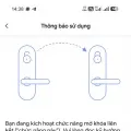 Khóa Thông Minh Ezviz DL06 - Lắp Cho Cửa Nhôm