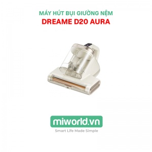 Máy hút bụi giường nệm Dreame D20 Aura diệt khuẩn LED UV