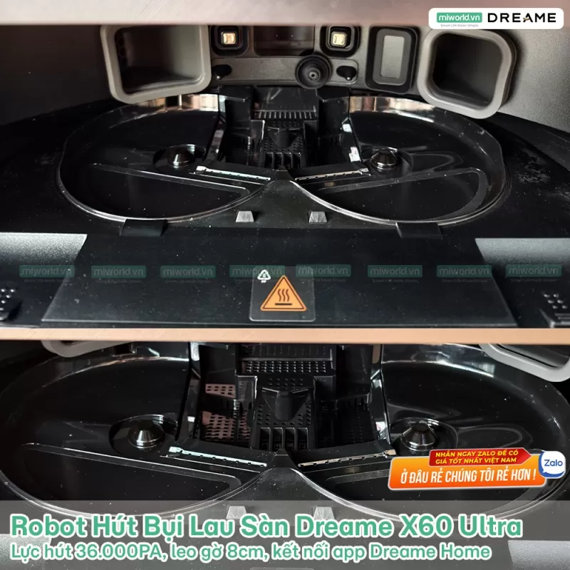 Robot Hút Bụi Lau Sàn Chuyên Dụng Dreame X60 Ultra - Bản Quốc Tế